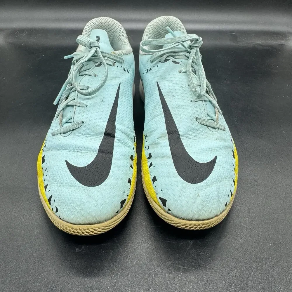 Nike Phantom GT 2 Indoor Turf Soccer Shoes Futbol Size 5Y Blue DC0816-407